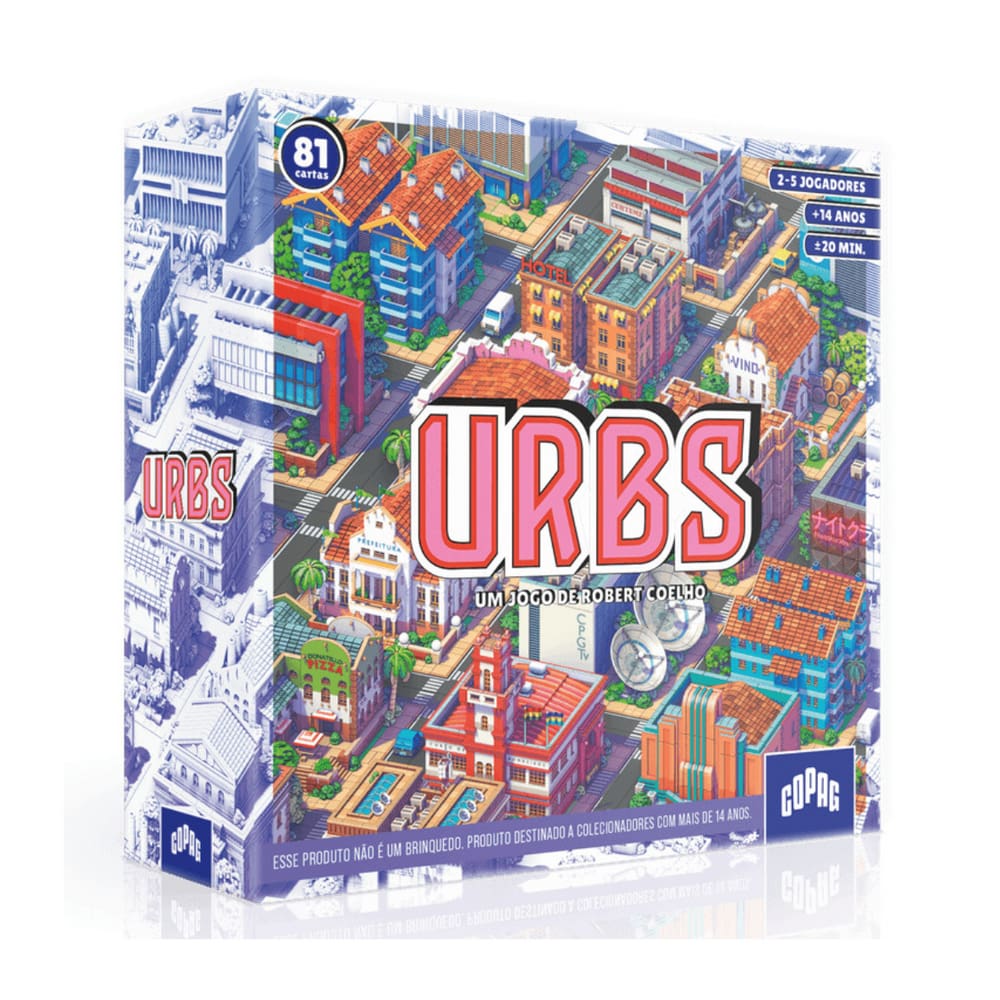 Urbs Jogo de Cartas - 81 Cartas Copag