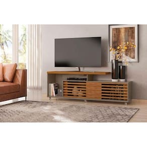 Rack Frizz Para Tv De Até 65 Polegadas - Fendo / Naturale - Madetec
