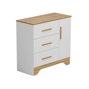 Comoda Bebe Moveis Peroba Popy 03 gavetas 01 pt Ls MDF