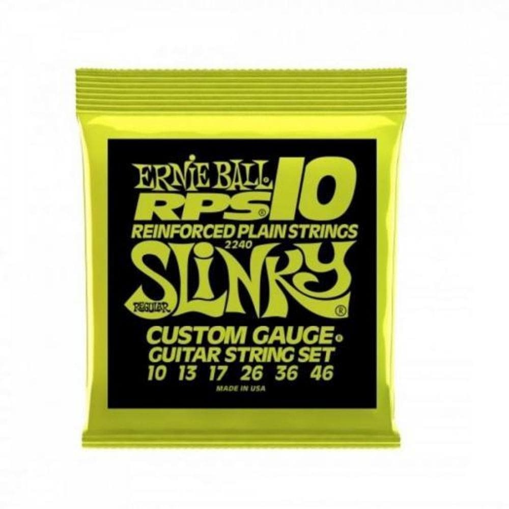 Encordoamento Para Guitarra 010.046 RPS Ernie Ball [F002]