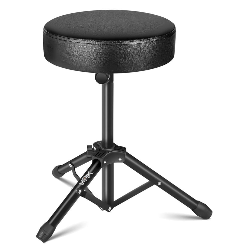 Banco de Bateria Aço Confortável Voik B-910 Preto Até 100kg