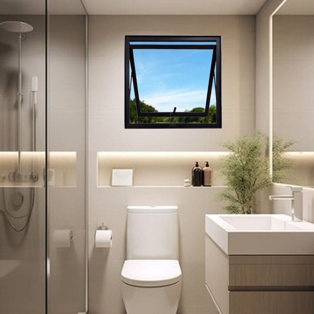 Vitro Maxim Ar  de Alumínio 60 x 80 Linha Veneza Preto