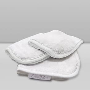 Kit Paninho de Boca/Babitas Branco - Laço Bebê