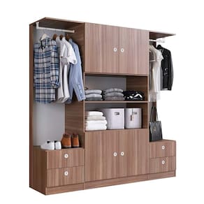 Guarda Roupa Casal 4 Portas 4 Gavetas Montana Jargi Shop Jm