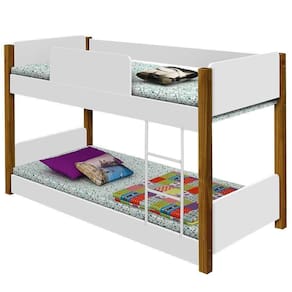 Beliche Infantil Montessoriana Com Proteção Branco-mel