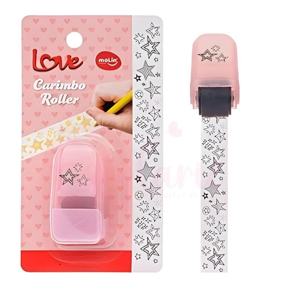 Carimbo Roller Love Molin Estrela