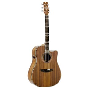 Violão FOLK Strinberg Diamond DD1C AÇO Eletroacústico Natural Koa