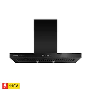 REEMBALADO: Coifa de Parede Electrolux 90CTV Pro Series Preta 90cm - 110V