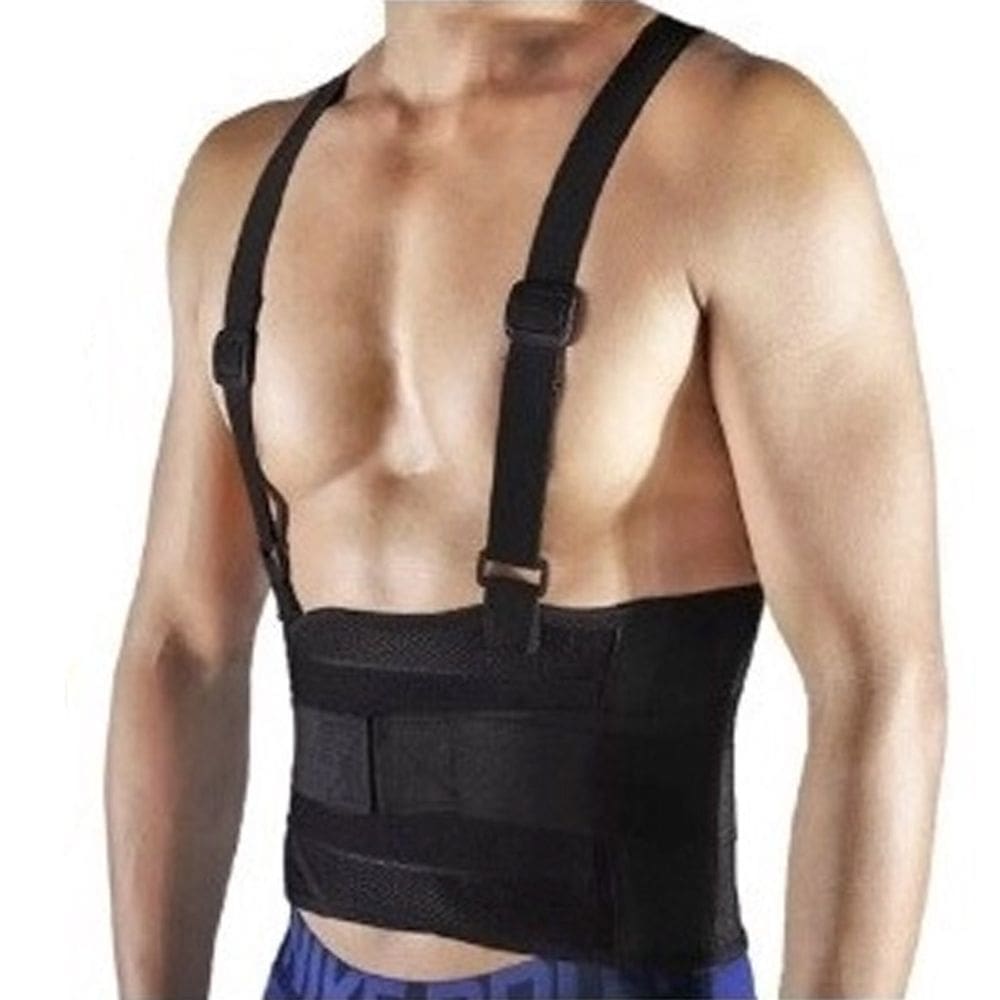 Cinta Faixa Ajustável Correção Postura Abdominal Lombar Costas Coluna Lavável Ergonômica Reforçada Unissex