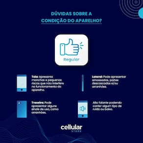 Usado: Samsung A11 64 GB Azul - Regular