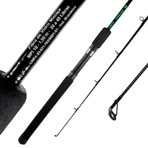 Vara Pesca MIG Tambaqui 20-40lb Inteiriça MIP10 1,50m Fibra de Vidro Molinete