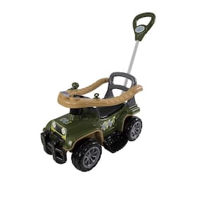 Carrinho de Passeio Infantil Jip Jip Militar até 30Kg Empurrador Maral