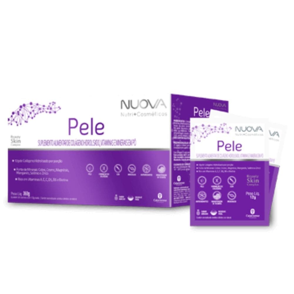 Nuova Pele Beauty Skin Complex Colágeno Vitamina Catarinense