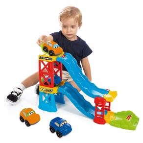 Brinquedo Infantil Ramp Racer 3 Formas 2 Carrinhos Livre de Bpa Maral