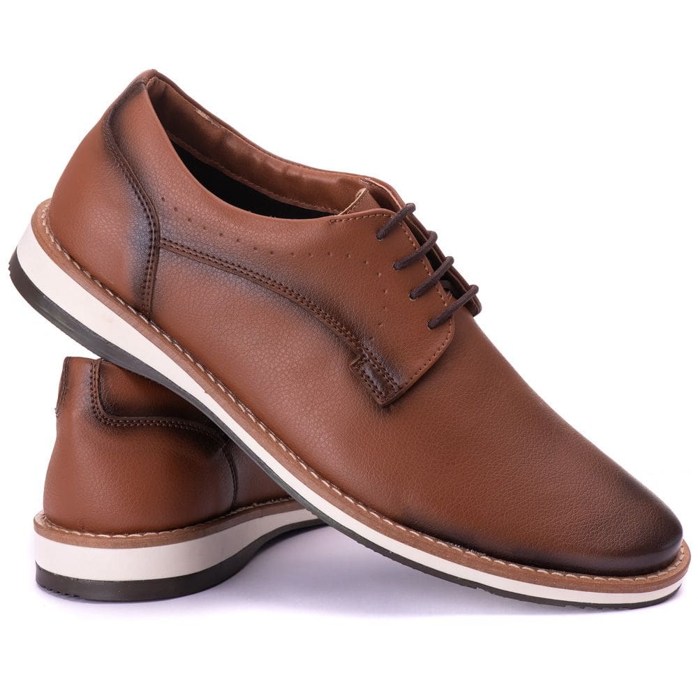 Sapato Social Casual Masculino Derby Estilo Shoes