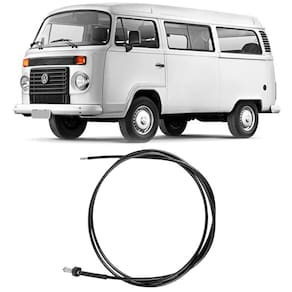 Cabo Velocímetro Kombi T2 06 a 13 Motor a Água Flex 730mm