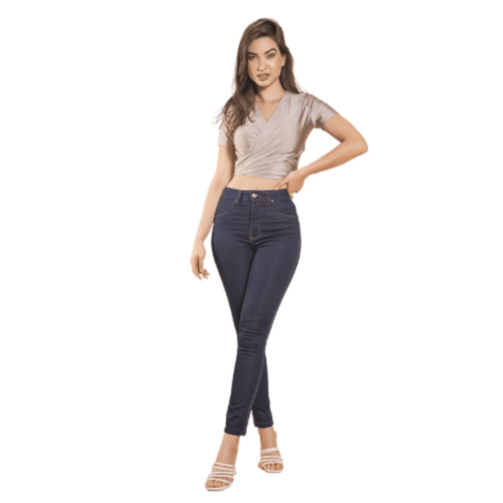 Calça Feminina Skinny Básica