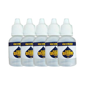 Kit 5un Óleo de Silicone Rossi Lubrificante 15ml