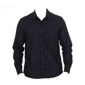 Camisa Social Manga Longa com Bolso 100% Algodão Fio 50 Plus Size Zuza 8 ao 10