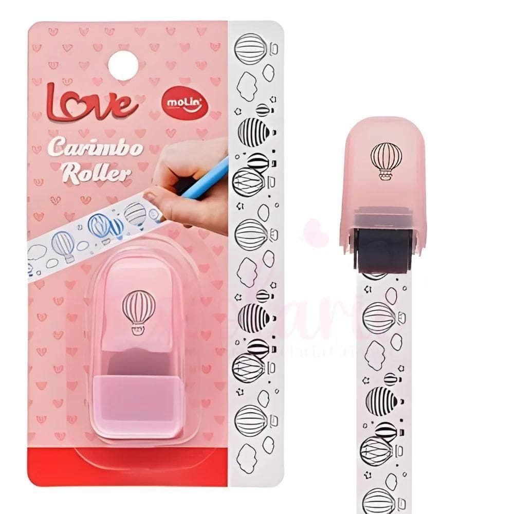Carimbo Roller Love Molin Balão