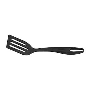 Espátula Perfurada de Nylon Wavy Preto 30cm - Brinox