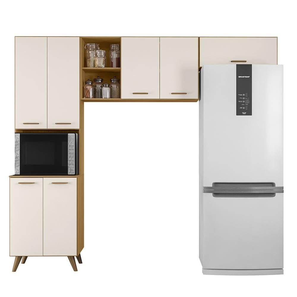 Armario de Cozinha Olinda com 7 Portas