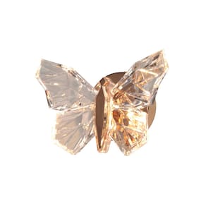Arandela Borboleta Dourado Led 8W 3000K Bivolt
