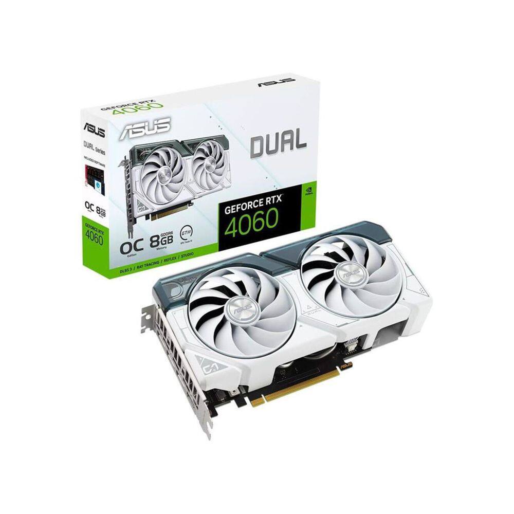 RTX4060 ホワイト Placa de Video ASUS Geforce RTX 4060 | Casas Bahia