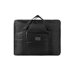 Bolsa de Armazenamento Portátil Dobrável Multifuncional Grande Capacidade para Viagens Cor Preto