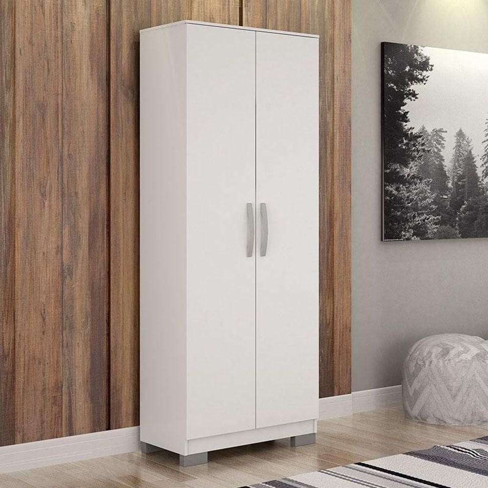 Armário Multiuso Ambiente Natal Branco - Valdemóveis