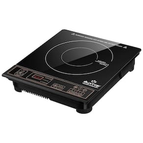 Cooktop Elétrico de Indução Portátil com 1 Queimador, 800W 110V, DUXTOP 8100MC, Preto