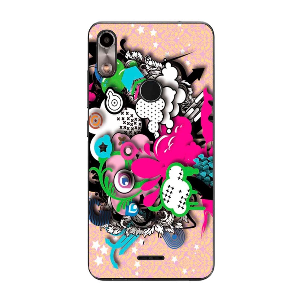 Capa Adesivo Skin104 Verso Para Multilaser F 3G (2019)