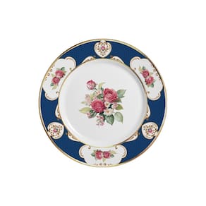 Conjunto com 6 Pratos de Sobremesa Singapura Azul Ø21cm
