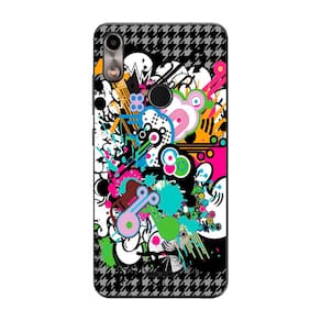 Capa Adesivo Skin022 Verso Para Multilaser F 3G (2019)