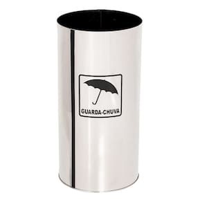Porta guarda-chuvas 25L de Aço Inox