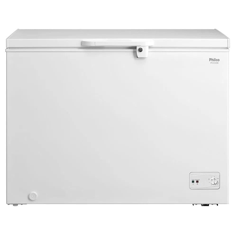 Freezer Philco Horizontal Pfh300b 299l Refrigerador Branco - 110V