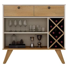 Buffet Para Sala De Estar Alice Off White Cinamomo - Valdemóveis