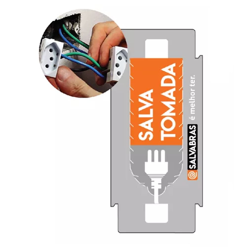 Salva Tomada 4x2 10 Unidades Salvabras
