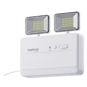 Bloco Iluminação De Emergência Autonômo Bla 1202 Intelbras Cor Branca