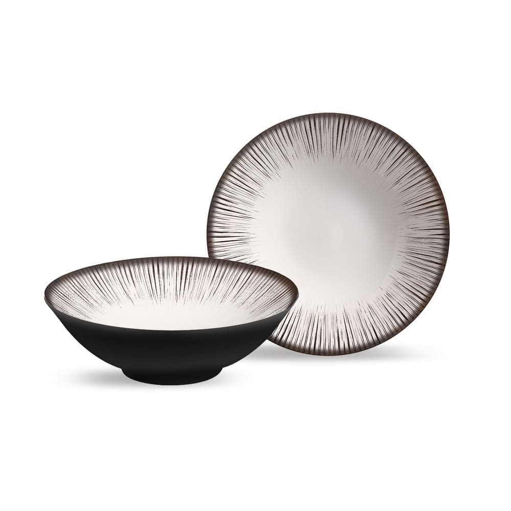 Conjunto 6 bowls decorados Haya 300 ml