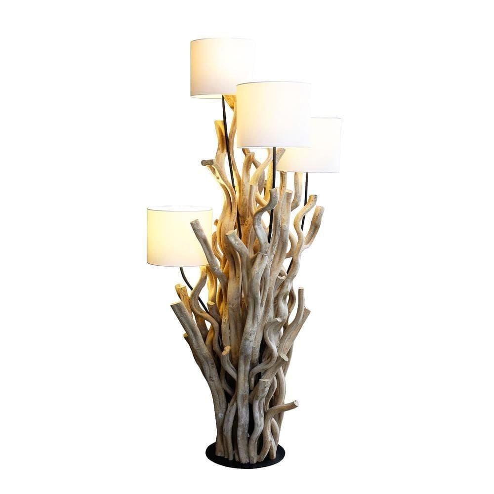 Abajur / Luminária De Chão O`thentique Modelo Twisted Forest