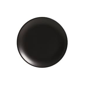 Conjunto com 6 Pratos de Sobremesa Coup Preto Acetinado Ø21cm