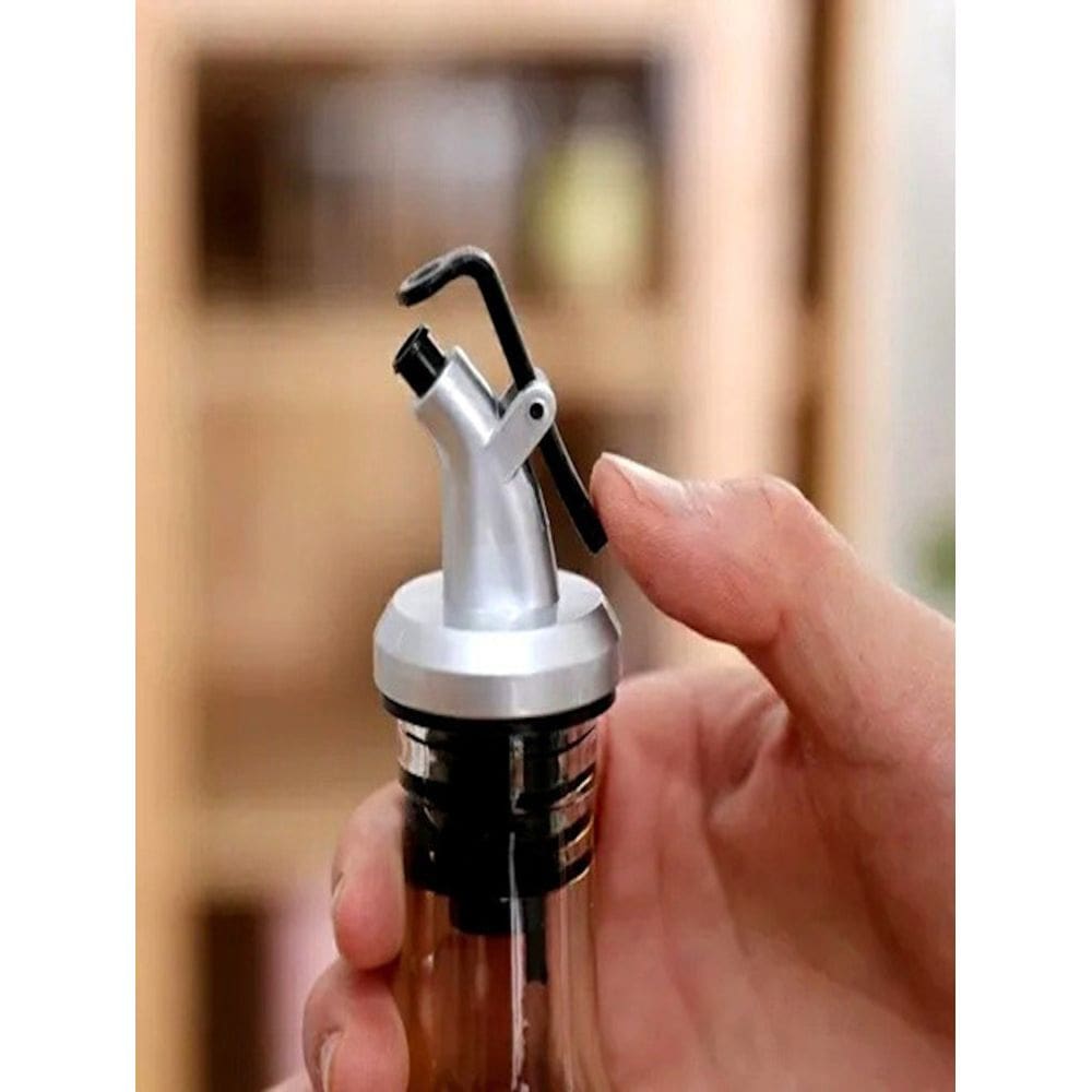 Kit 5 Bico Dosador De Garrafas Azeite Vinagre Galheteiros