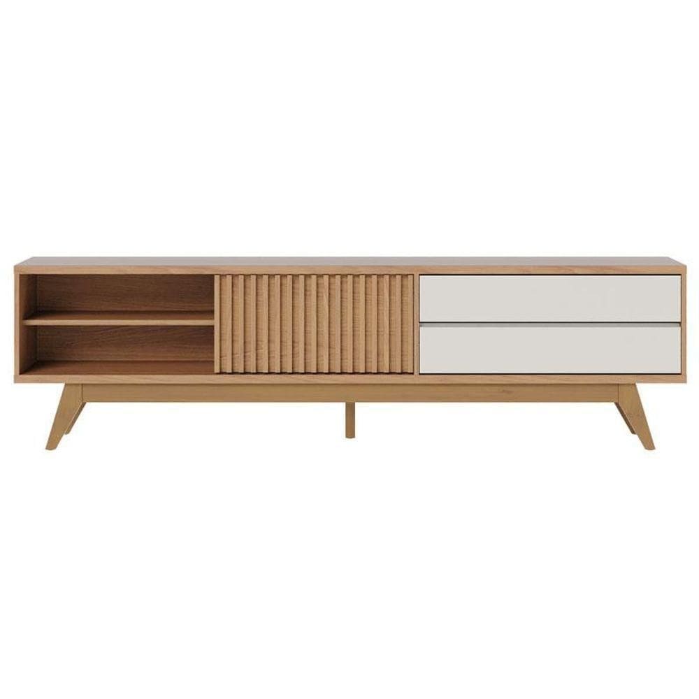 Rack Bancada Veneza Freijó Off White Matte - Colibri