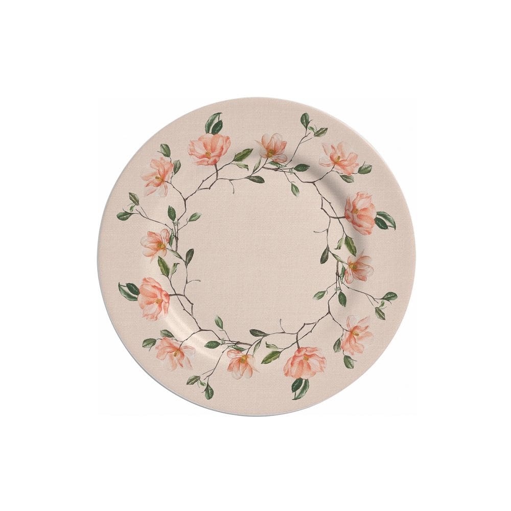 Conjunto com 6 Pratos Sobremesa Acetinado Magnolia By Aurora Ø21cm