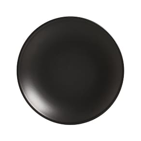 Conjunto com 6 Pratos Fundo Coup Preto Acetinado Ø25cm