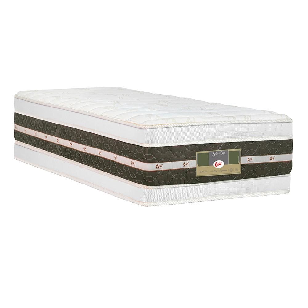 Colchão Castor Solteiro Silver Star Air Double Face Tecnopedic 120x203x34cm