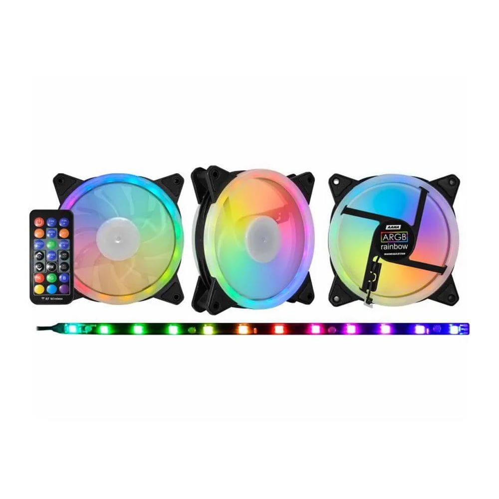 Kit Cooler K-Mex ARGB, Fan 120mm, Controle Remoto