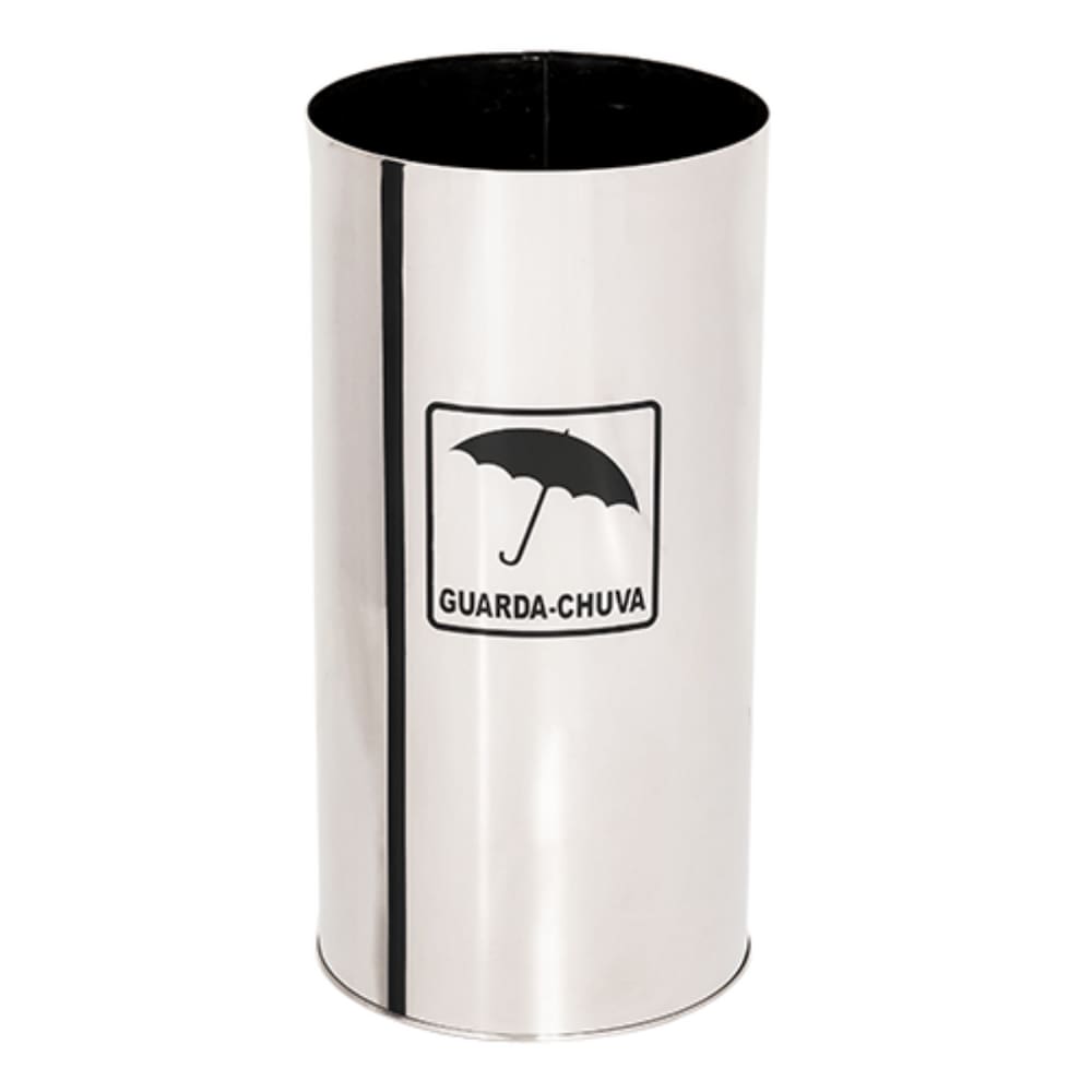 Porta guarda-chuvas 27L de Aço Inox
