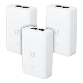 3 Fontes Injetores Poe+ Ubiquiti 48v 30w Unifi | Adaptadores Para Alimentação